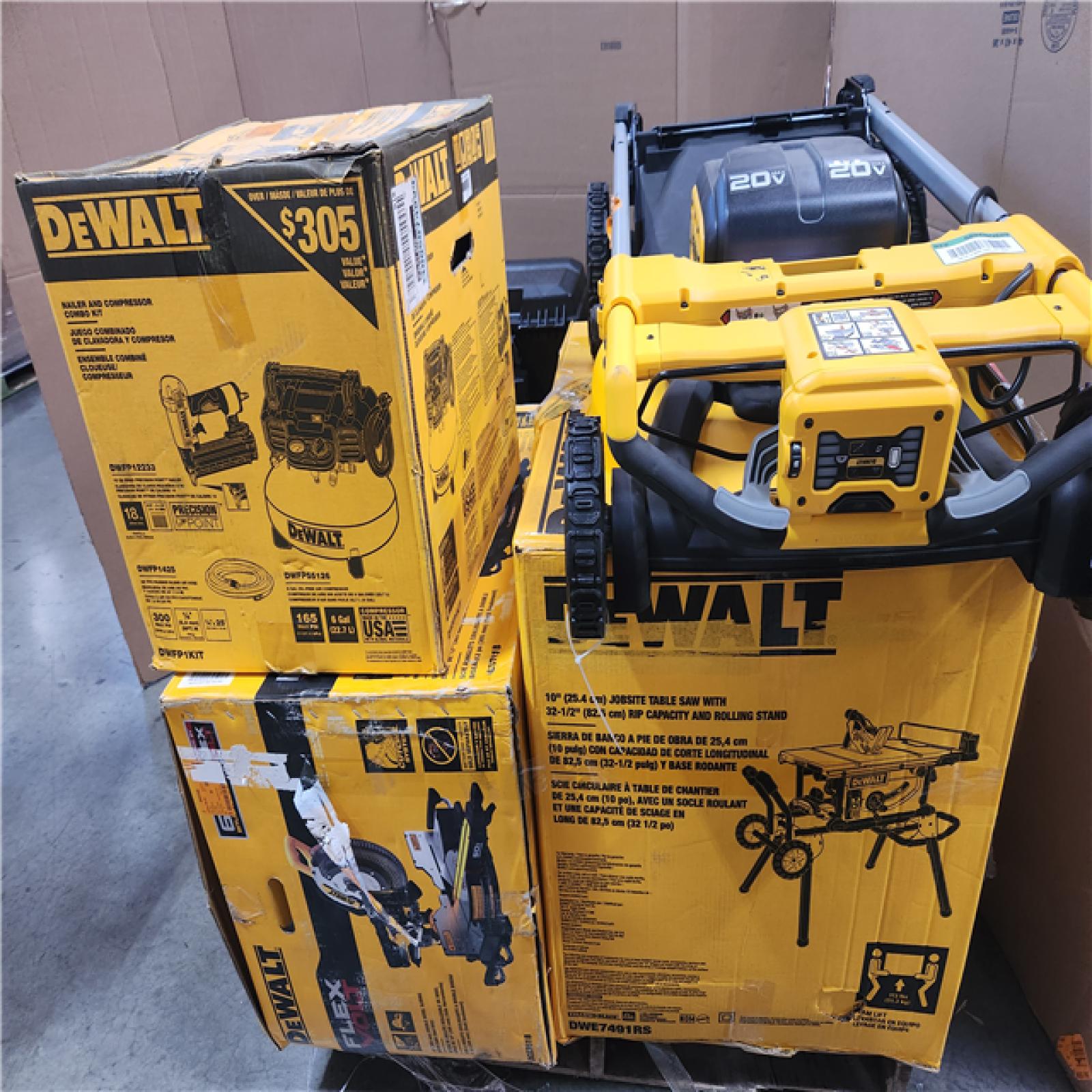 CALIFORNIA AS-IS TOOL PALLET