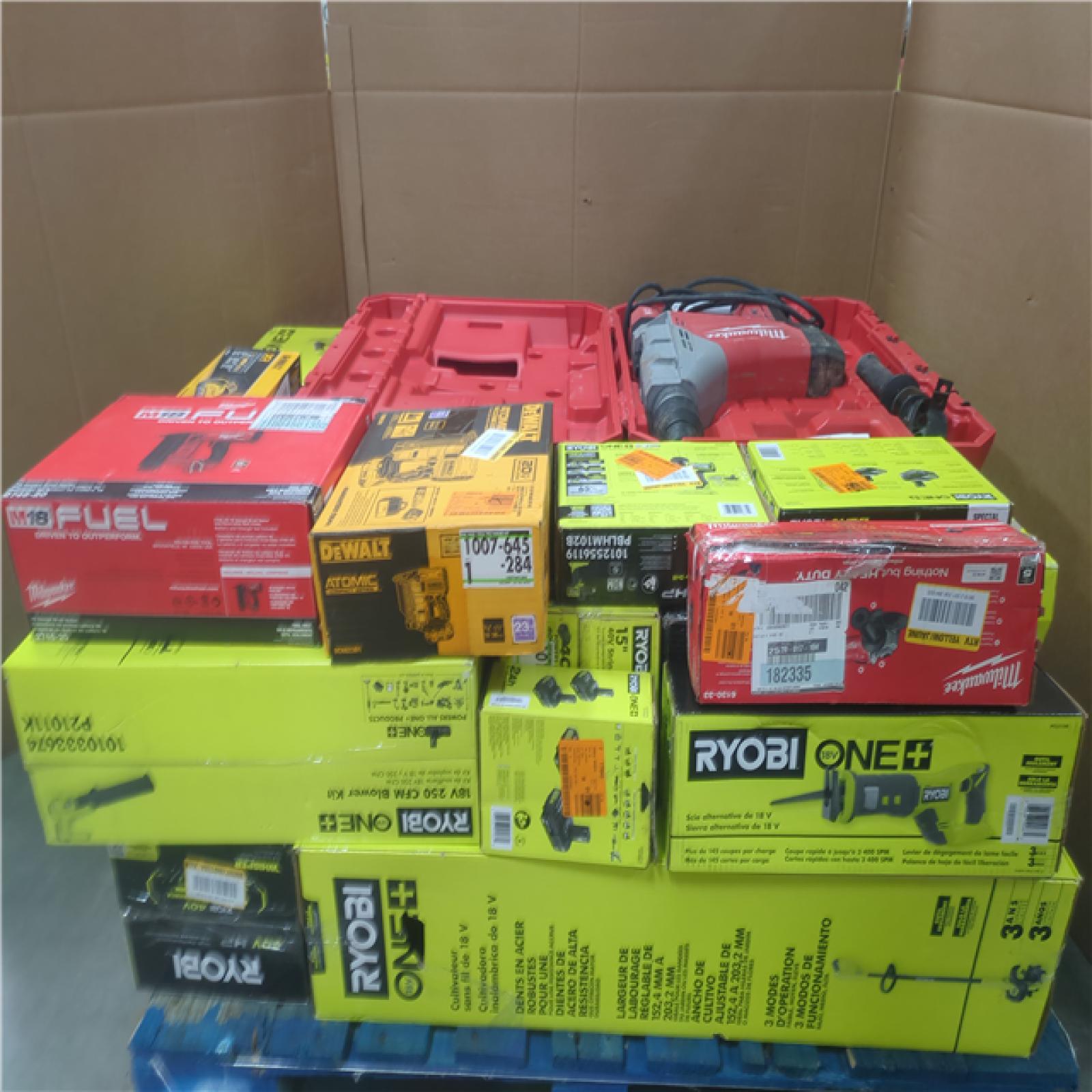 CALIFORNIA AS-IS TOOL PALLET