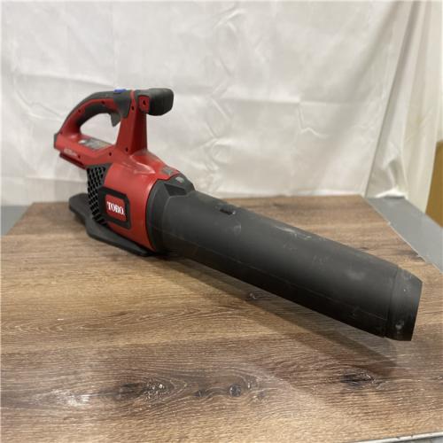 AS-IS TORO 157 MPH 605 CFM 60-Volt Max Lithium-Ion Cordless Brushless Leaf Blower (TOOL ONLY )