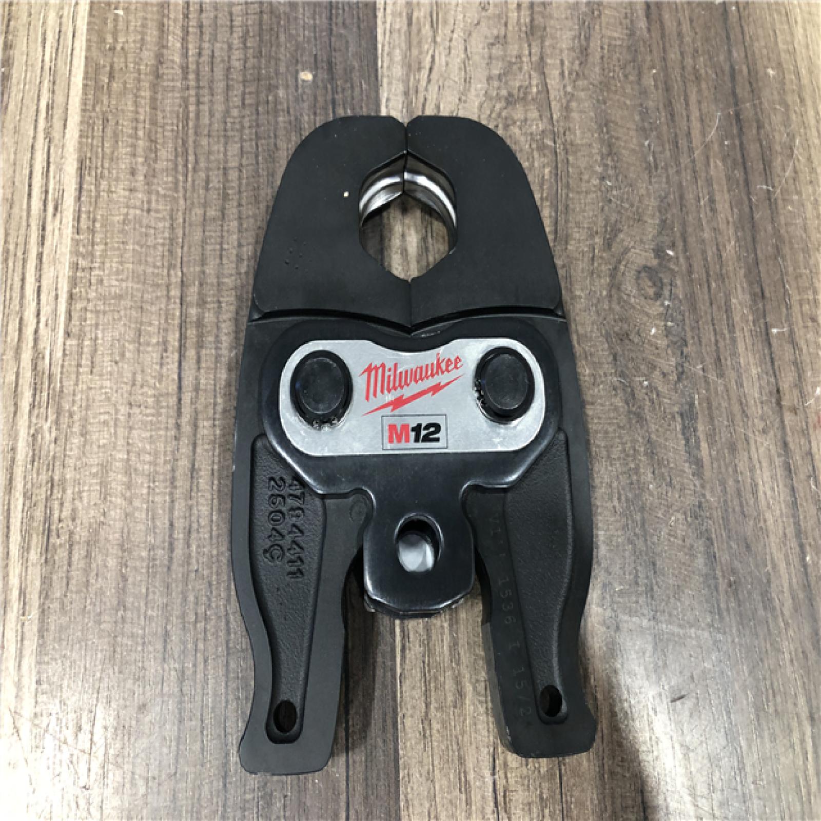 AS-IS Milwaukee 1 in. IPS Press Tool Jaw for M12 Force Logic Press Tool