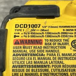 AS-IS DEWALT 20V MAX Brushless Cordless 1/2 3-Speed Hammer Drill (Tool-Only)