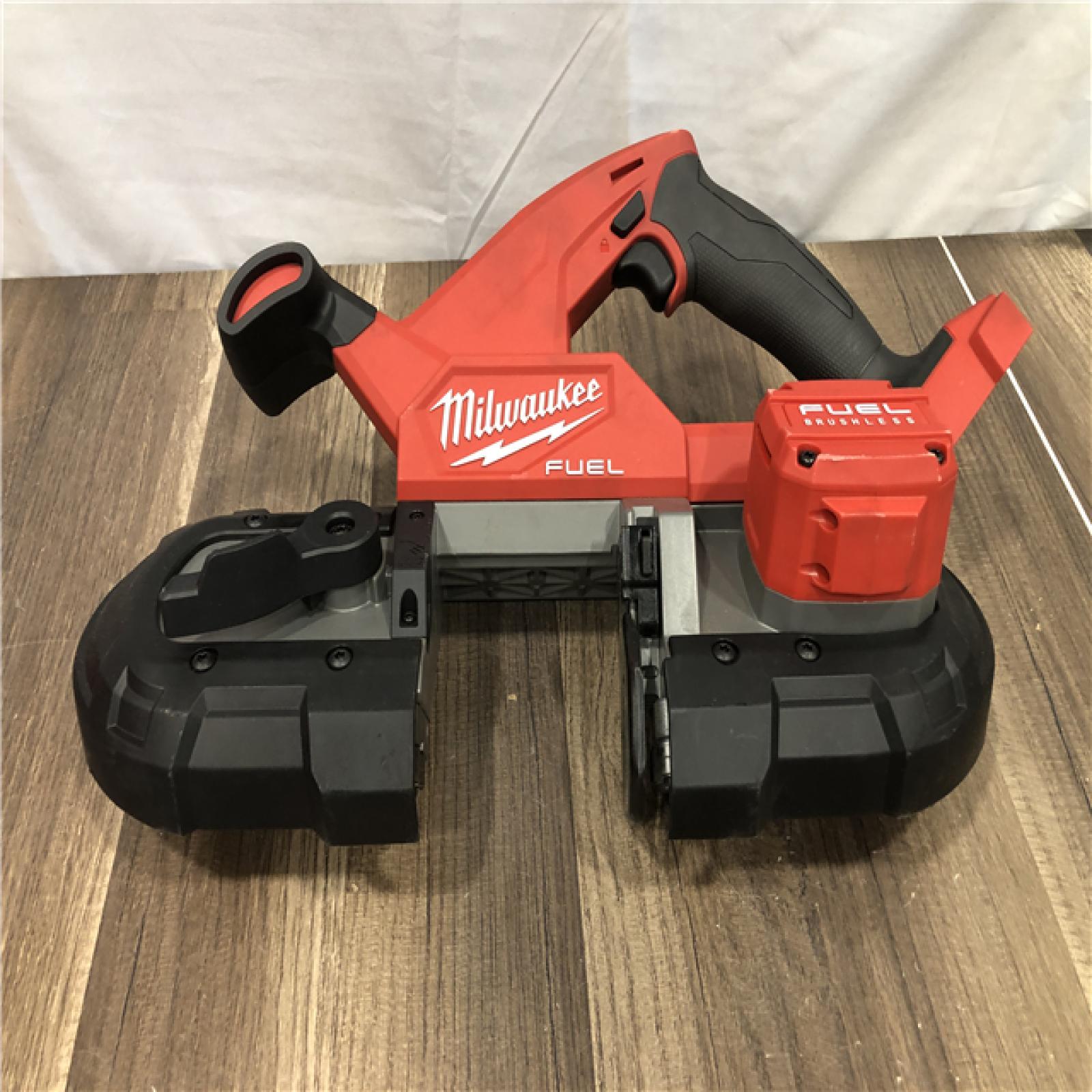 AS-IS Milwaukee FUEL 18V Lithium-Ion Brushless Cordless Compact Bandsaw (Tool-Only)