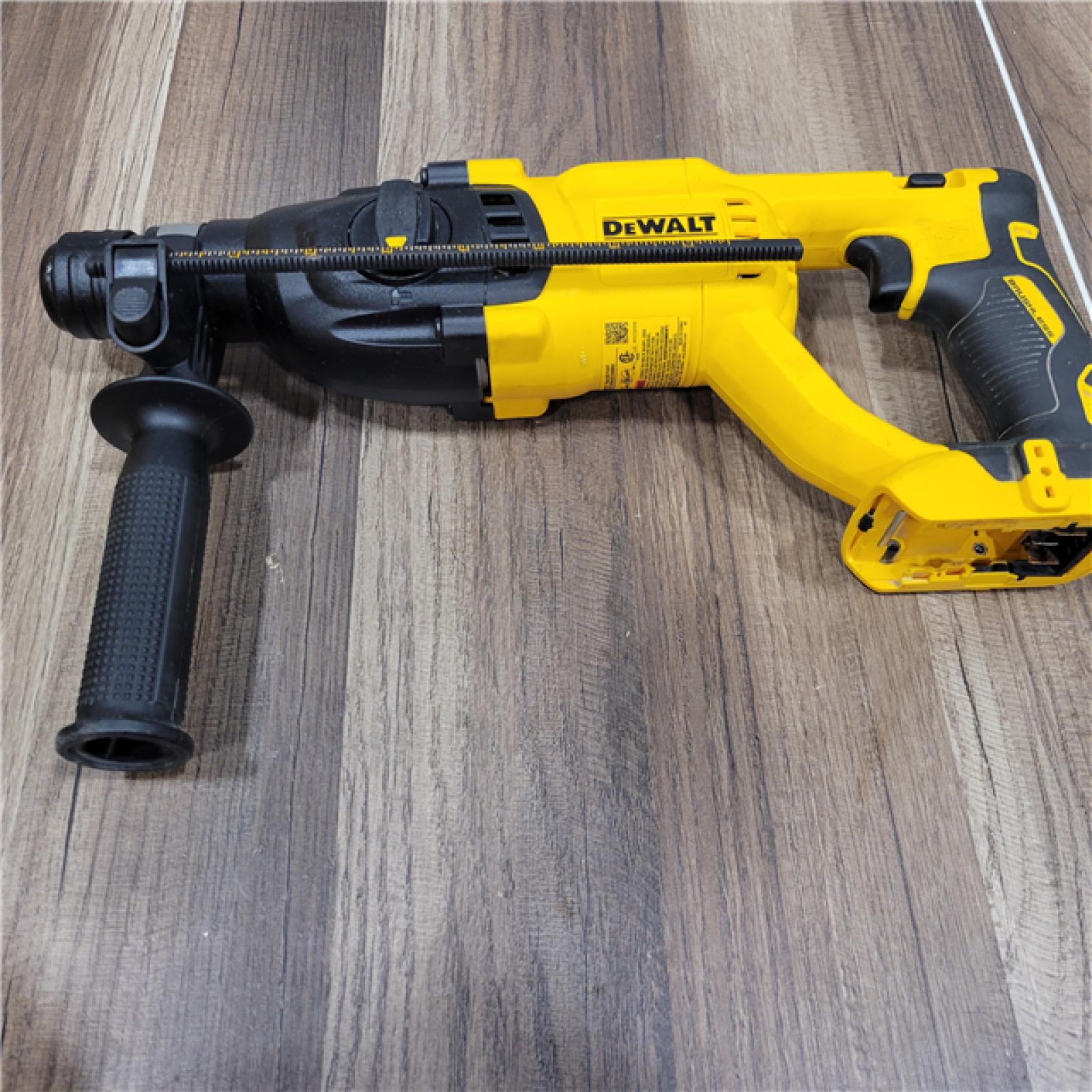 AS-IS DEWALT 20V MAX Cordless Brushless 1 in. SDS Plus D-Handle Concrete and Masonry Rotary Hammer (Tool Only)