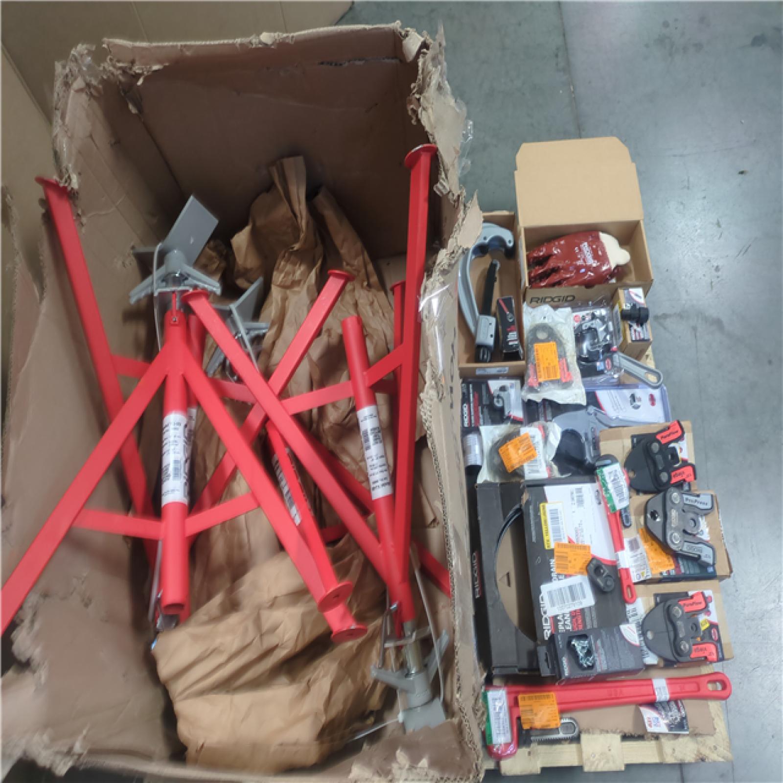 California AS-IS Ridgid Tool Pallet