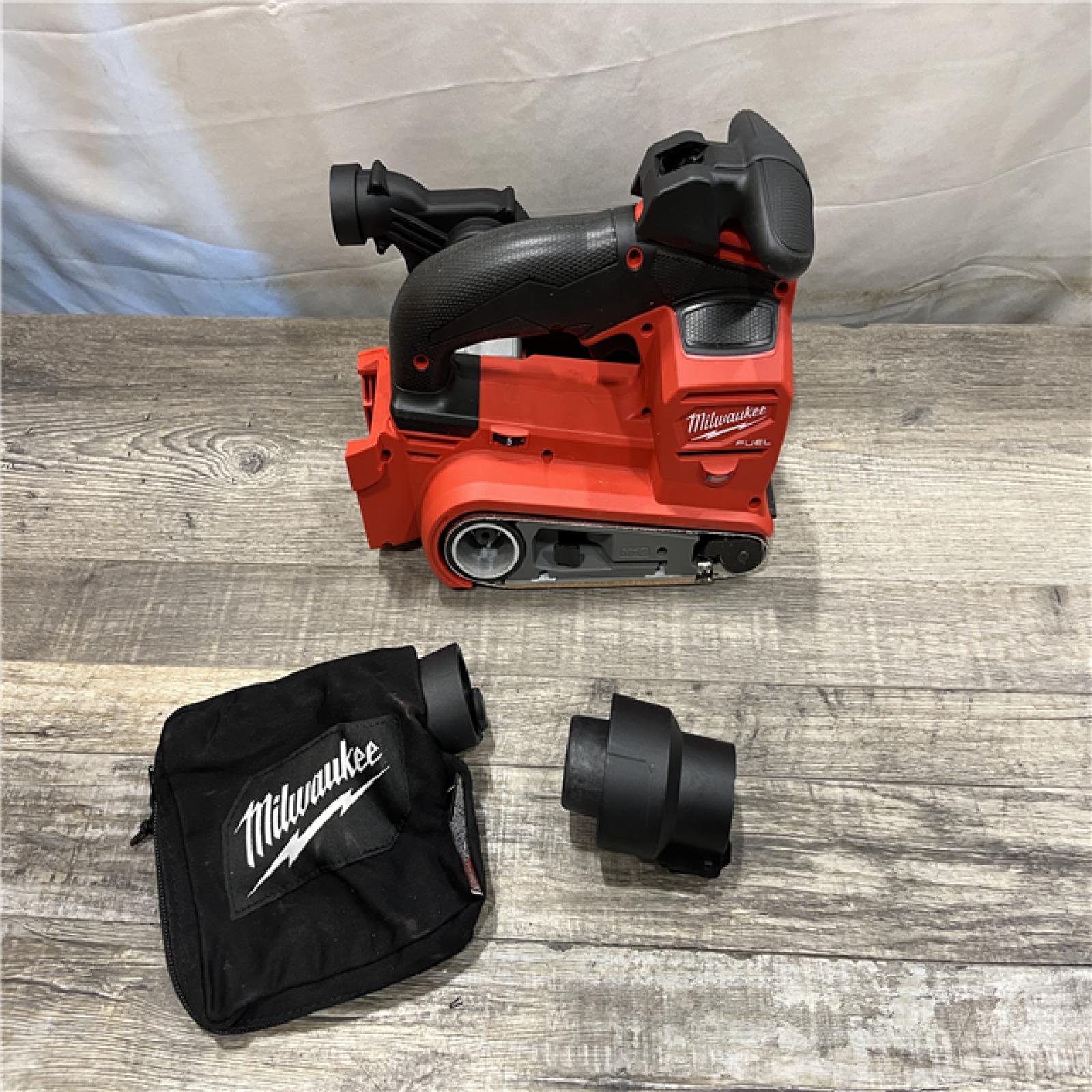 AS-IS Milwaukee FUEL 18-Volt Lithium-Ion Cordless Belt Sander (Tool-Only)