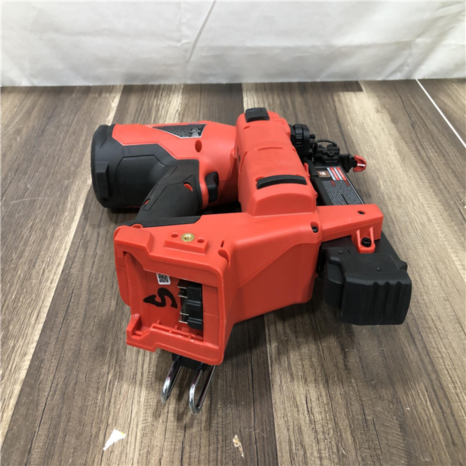 AS-IS Milwaukee FUEL 18-Volt Lithium-Ion Brushless Cordless Gen II 18-Gauge Brad Nailer (Tool-Only)