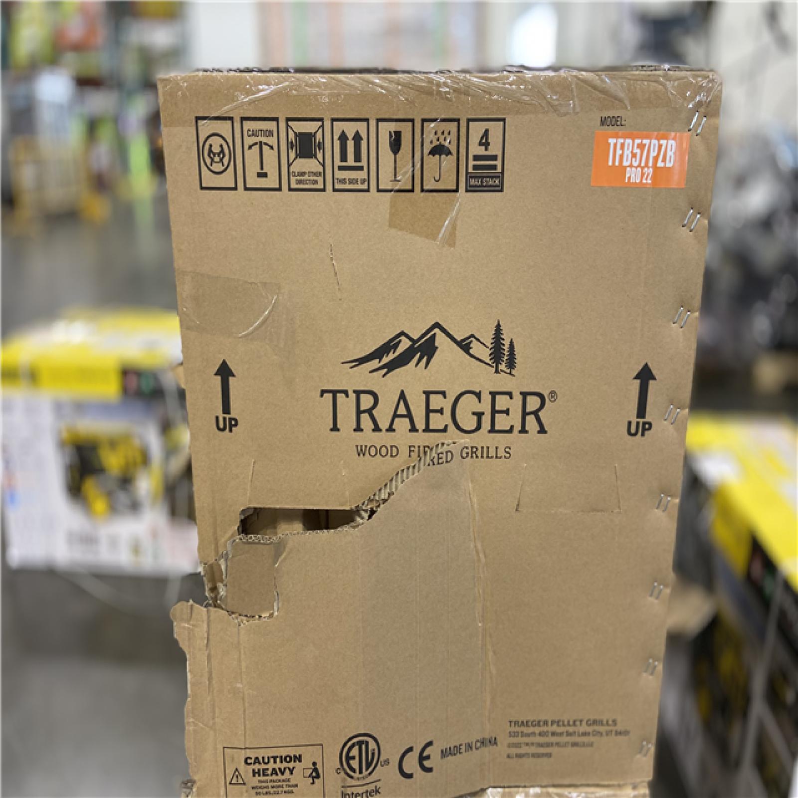DALLAS LOCATION - Traeger Pro Series 22-Pellet Grill and Smoker in Bronze
