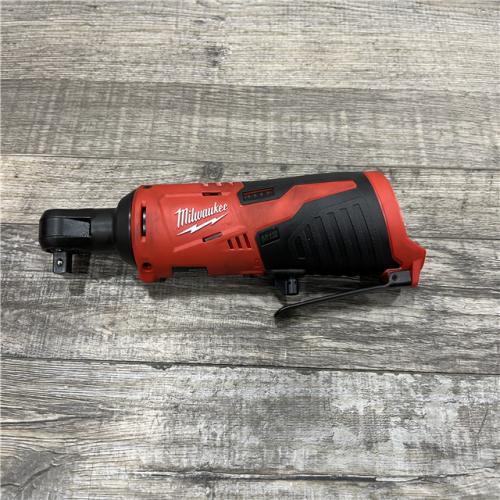 AS-IS Milwaukee 12V Lithium-Ion Cordless 3/8 in. Ratchet (Tool-Only)