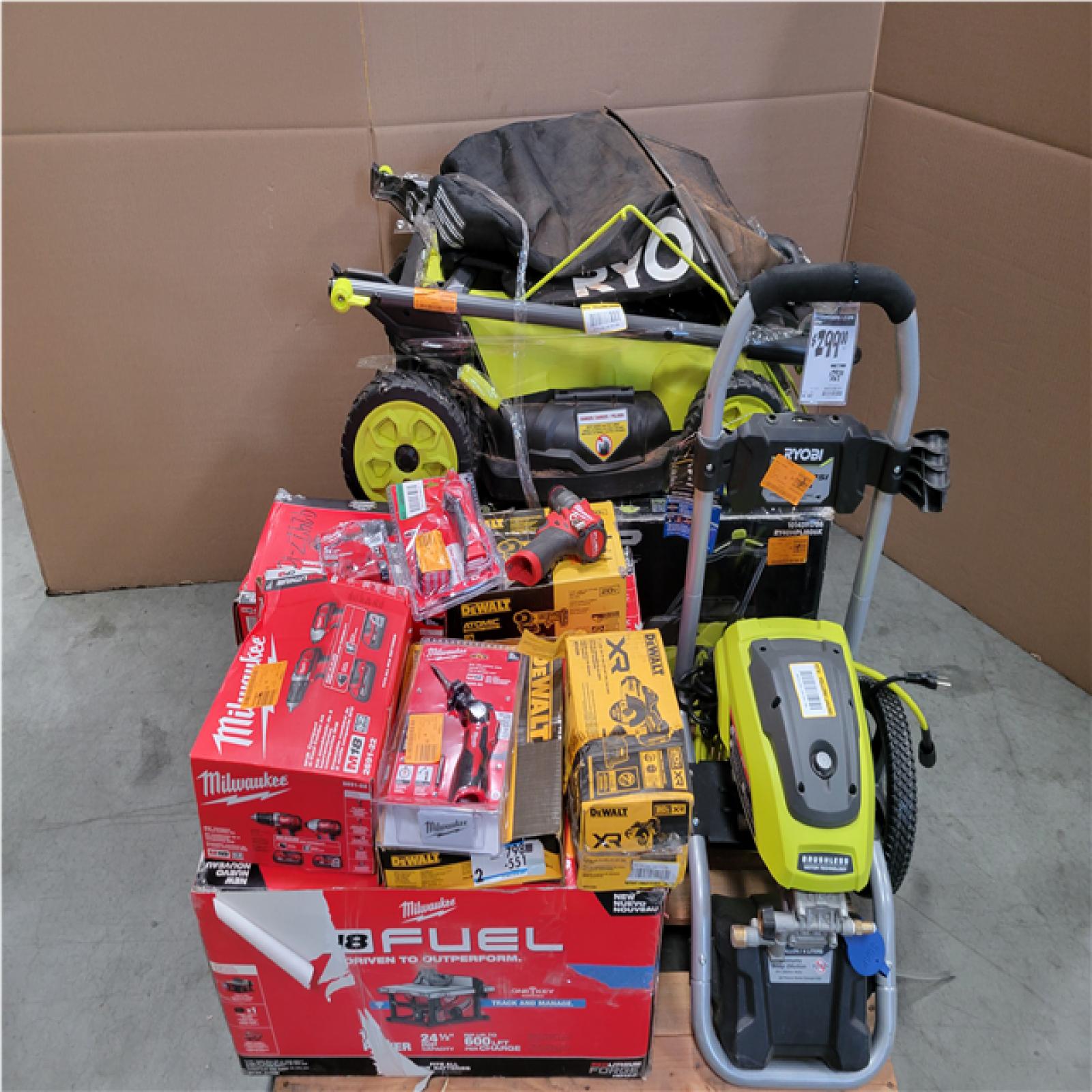 CALIFORNIA AS-IS TOOL PALLET