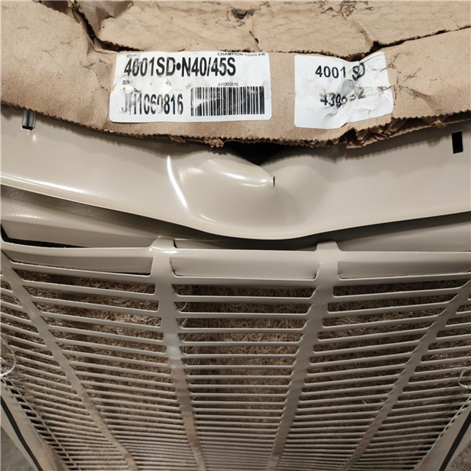 Phoenix AS-IS Champion Cooler 4600 CFM Side-Draft Wall/Roof Evaporative Cooler for 1700 sq. ft. (Motor Not Included)