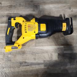 HOUSTON LOCATION - AS-IS DEWALT FLEXVOLT 60V MAX Cordless Brushless Reciprocating Saw Kit with (1) FLEXVOLT 9.0Ah Battery