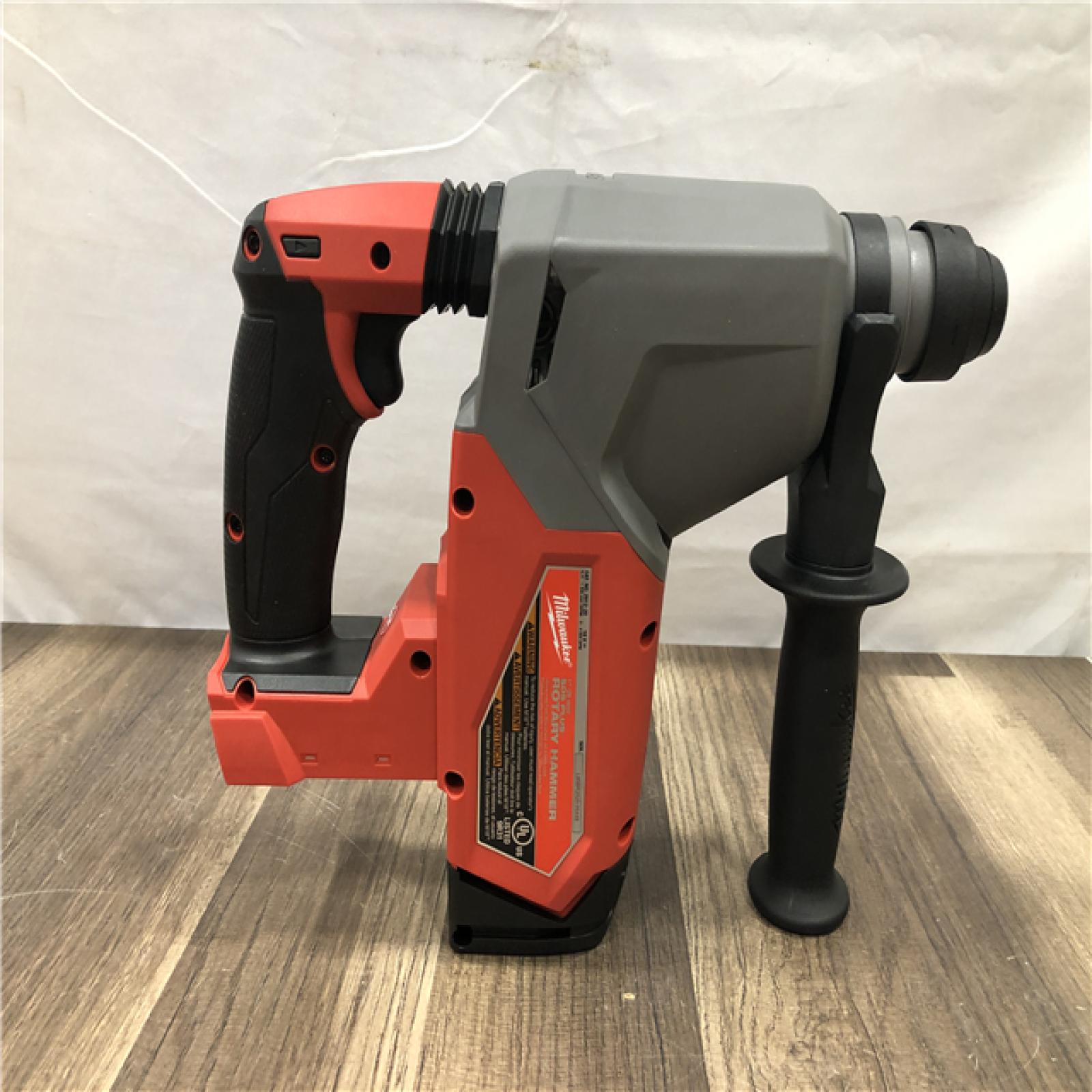 AS-IS Milwaukee FUEL 18V Lithium-Ion Brushless Cordless 1 in. SDS-Plus Rotary Hammer (Tool-Only)
