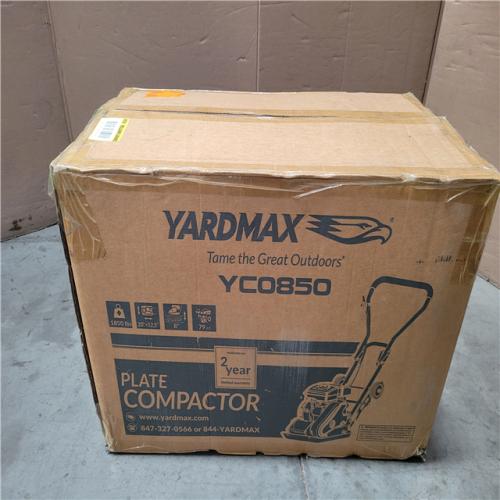 CALIFORNIA NEW YARDMAX PLATE COMPACTOR