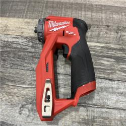 AS-IS Milwaukee  FUEL 12V Lithium-Ion Brushless Cordless 4-in-1 Installation 3/8 in. Drill Driver Kit