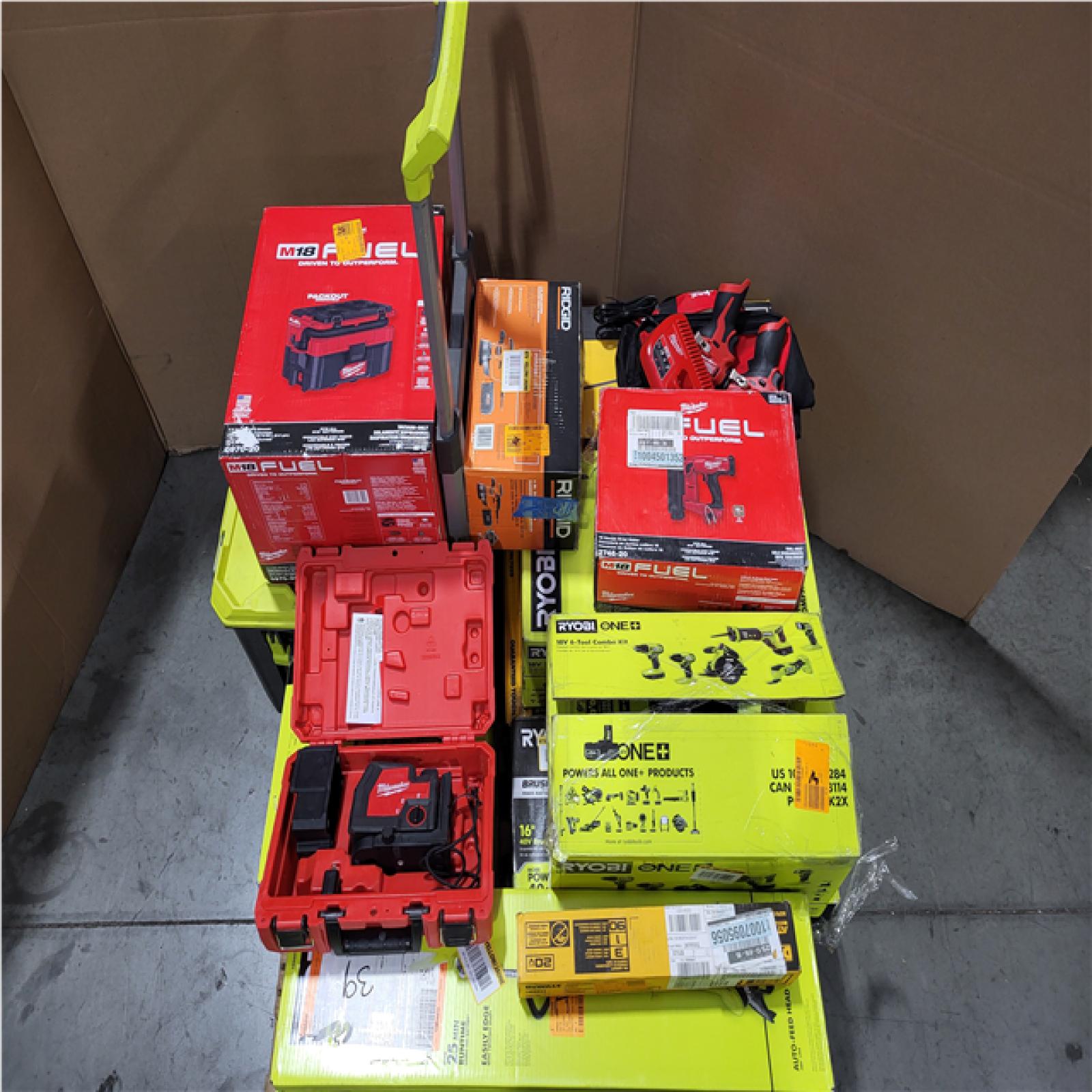 CALIFORNIA AS-IS TOOL PALLET