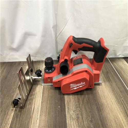 AS-IS Milwaukee 18V Lithium-Ion Cordless 3-1/4 in. Planer (Tool-Only)
