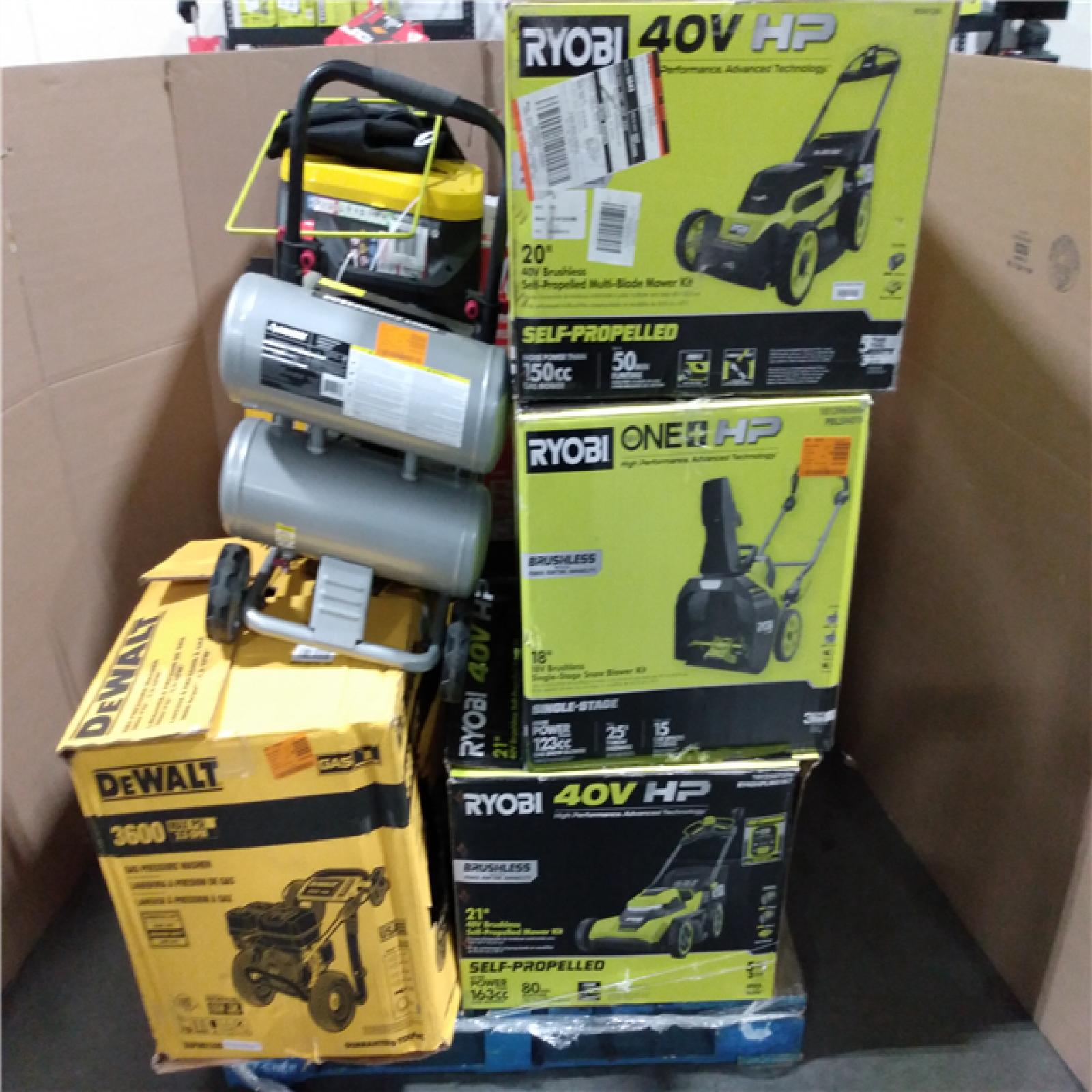 CALIFORNIA AS-IS OUTDOOR POWER EQUIPMENT