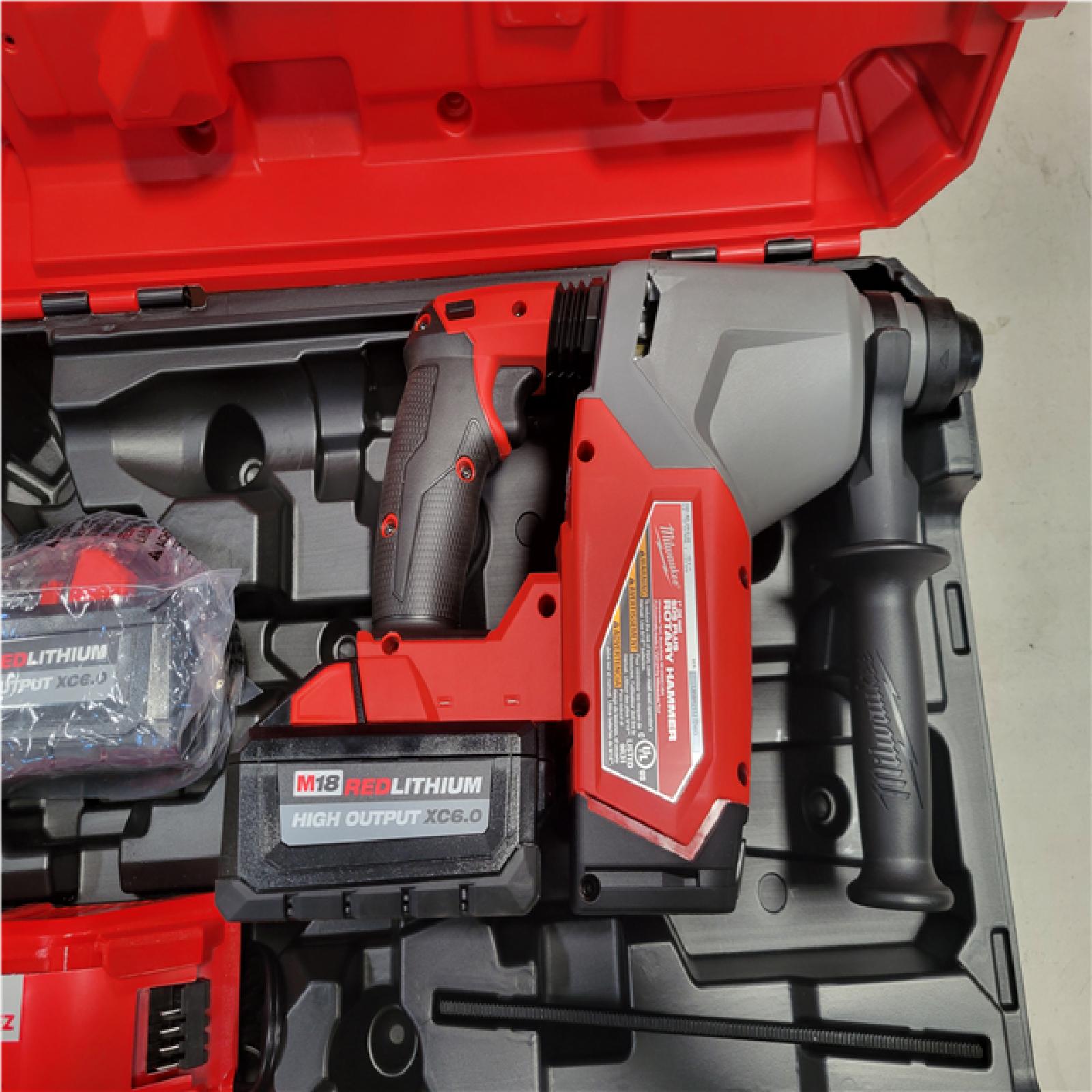 CALIFORNIA AS-IS MILWAUKEE 1 SDS PLUS ROTARY HAMMER KIT