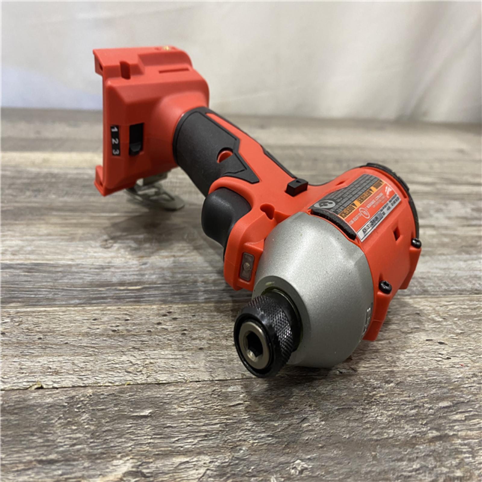 AS-IS Milwaukee 18V Lithium-Ion Compact Brushless Cordless 1/4 in. Impact Driver (Tool-Only)