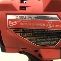 AS-IS Milwaukee M18 FUEL 18V Lithium-Ion Cordless 1/2 in. Impact Wrench (Tool-Only)