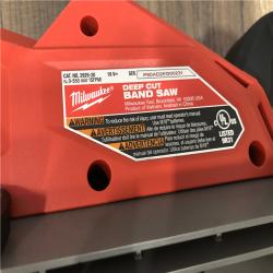 AS-IS Milwaukee  FUEL 18V Lithium-Ion Brushless Cordless Deep Cut Band Saw (Tool-Only)