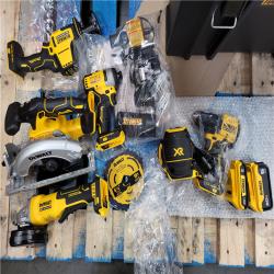 California As-Is Dewalt 20 v 6 tools combo kit