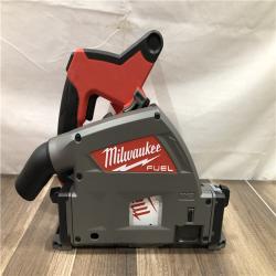 AS-IS Milwaukee FUEL 18V Lithium-Ion Cordless Brushless 6-1/2 in. Plunge Cut Track Saw (Tool-Only)