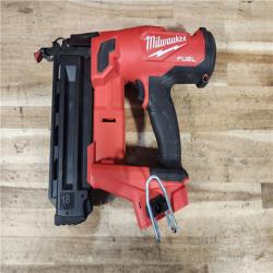 HOUSTON LOCATION - AS-IS Milwaukee FUEL 18-Volt Lithium-Ion Brushless Cordless Gen II 18-Gauge Brad Nailer (Tool-Only)