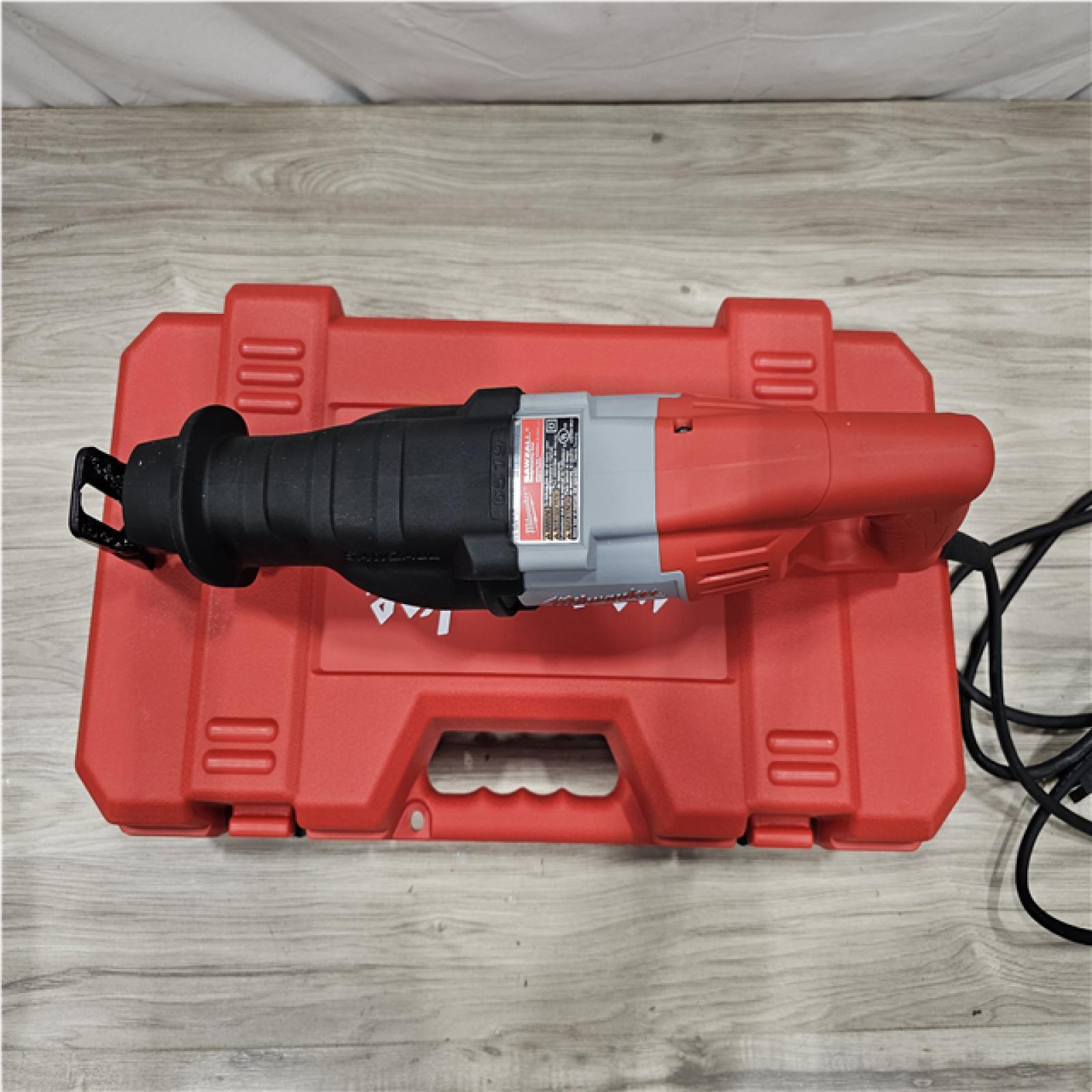 AS-IS 12 Amp 1-1/8 in. Stroke SAWZALL Reciprocating Saw and Case