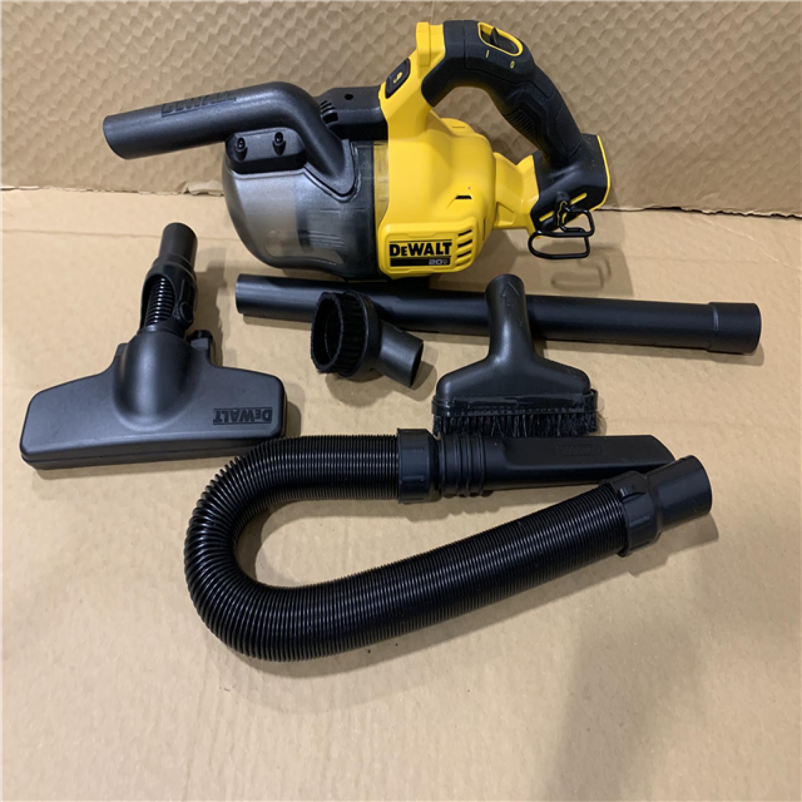 AS-IS - DeWalt 20V MAX Bagless Cordless HEPA Filter Hand Vacuum (Tool Only)