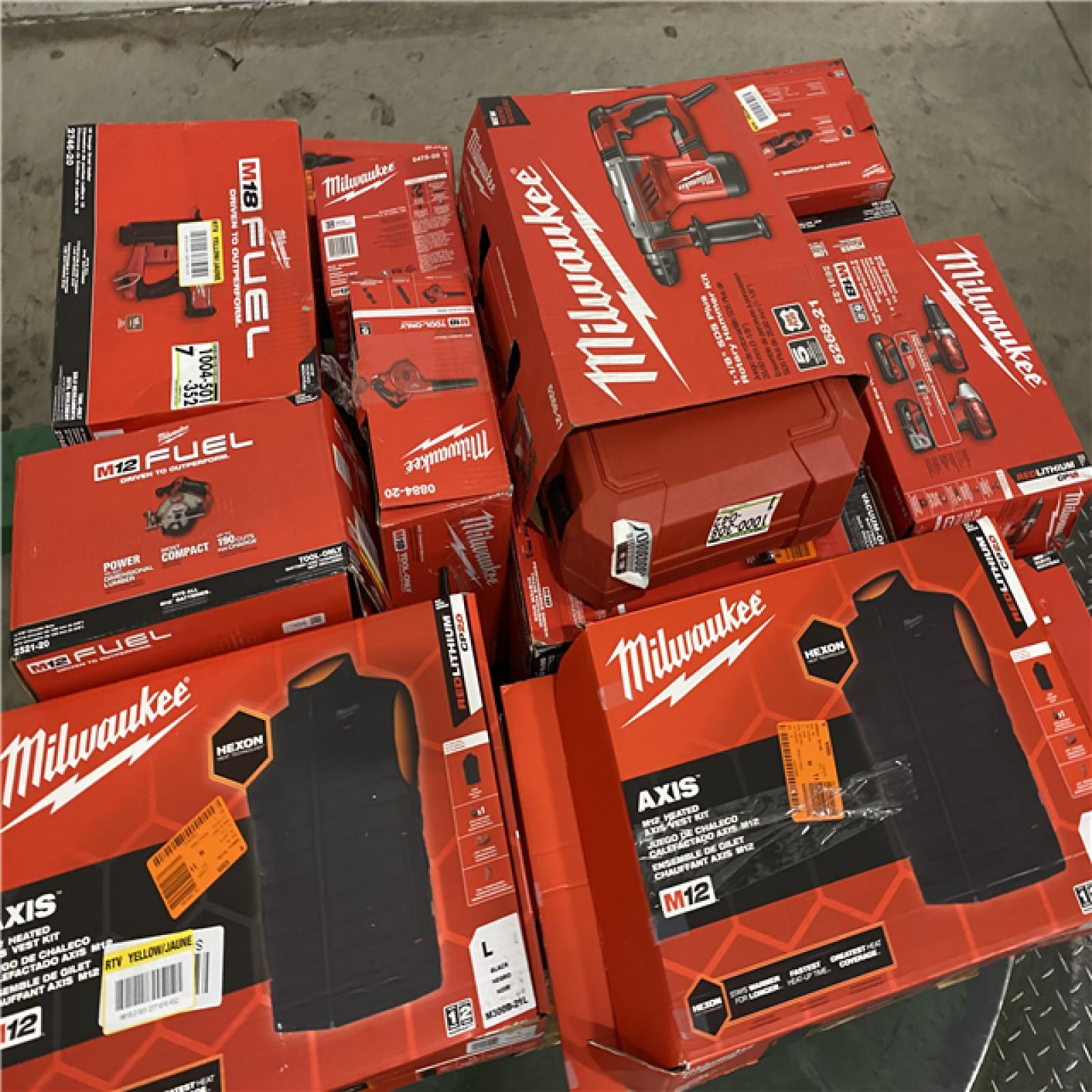 Dallas Location - As-Is MILWAUKEE Tool Pallet