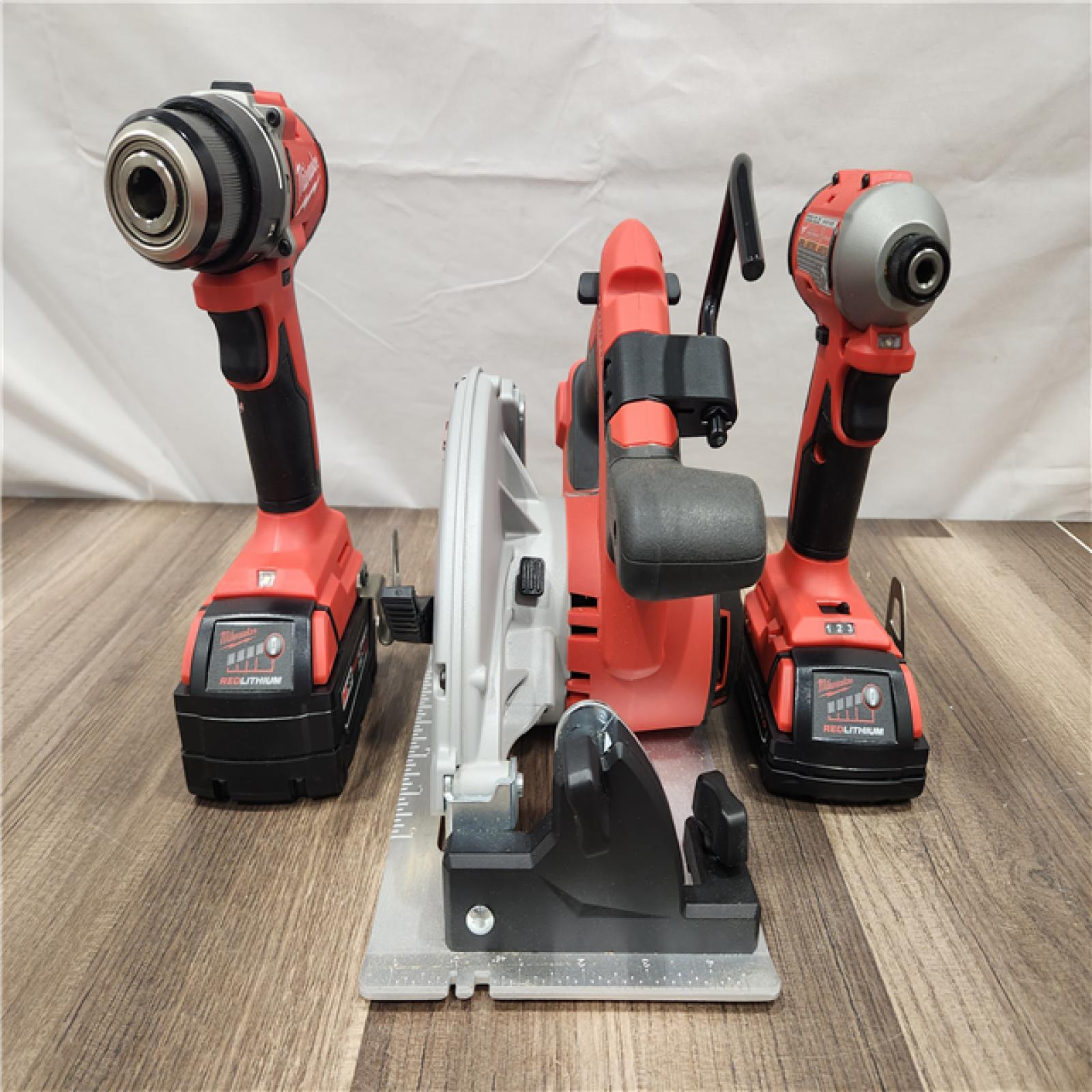 AS-IS- Milwaukee M18 4-Tool Combo Kit