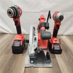 AS-IS- Milwaukee M18 4-Tool Combo Kit