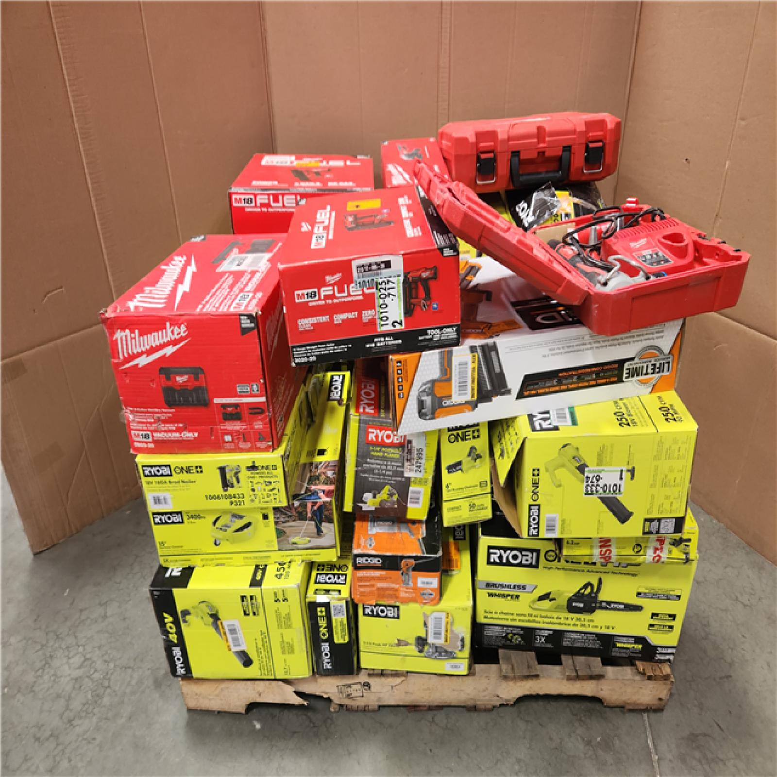 CALIFONIA  AS-IS TOOL PALLET