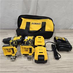 AS-IS DEWALT 20V MAX XR Hammer Drill/ Impact Driver Kit