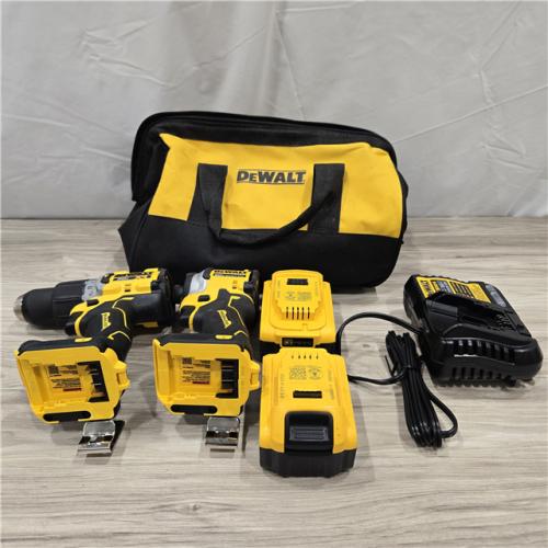 AS-IS DEWALT 20V MAX XR Hammer Drill/ Impact Driver Kit
