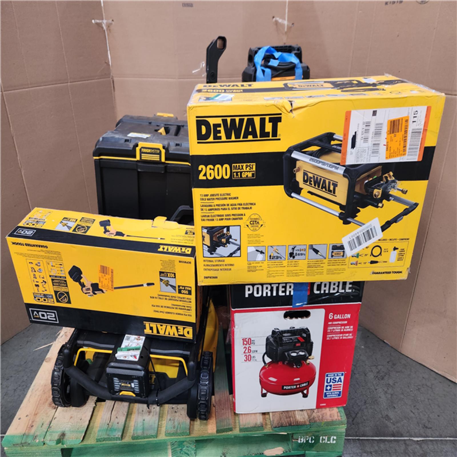 CALIFORNIA AS-IS TOOL PALLET