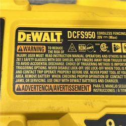 AS-IS DEWALT 20V MAX 9-Gauge Cordless Fencing Stapler (Tool Only)