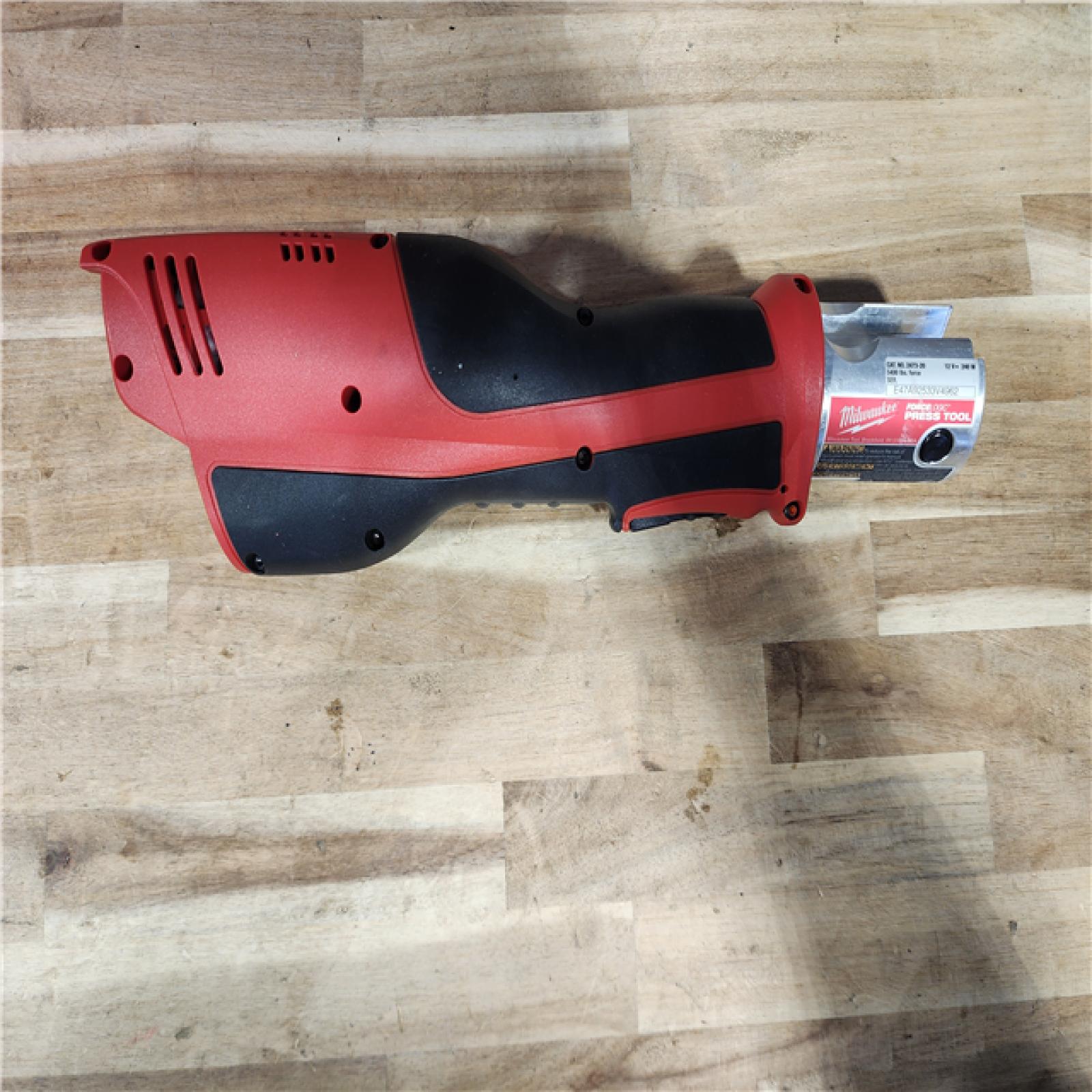 HOUSTON LOCATION - AS-IS (APPEARS LIKE NEW) M12 12-Volt Lithium-Ion Force Logic Cordless Press Tool Kit (3 Jaws Included) with Two 1.5 Ah Battery and Hard Case