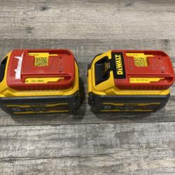 AS-IS DEWALT FLEXVOLT 20V/60V MAX Lithium-Ion 6.0Ah Battery Pack (2 Pack)