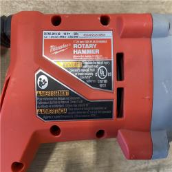 AS-IS Milwaukee 18V Lithium-Ion Brushless Cordless 1 in. SDS-Plus D-Handle Rotary Hammer (Tool-Only)