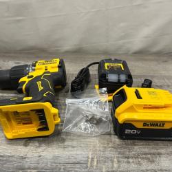 AS-IS DEWALT ATOMIC 20V Lithium-Ion Cordless 1/2 in. Hammer Drill Kit