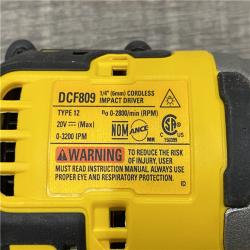 AS-IS DEWALT Atomic 20V Max Lithium-Ion Brushless Cordless Compact 1/4 in. Impact Driver Kit