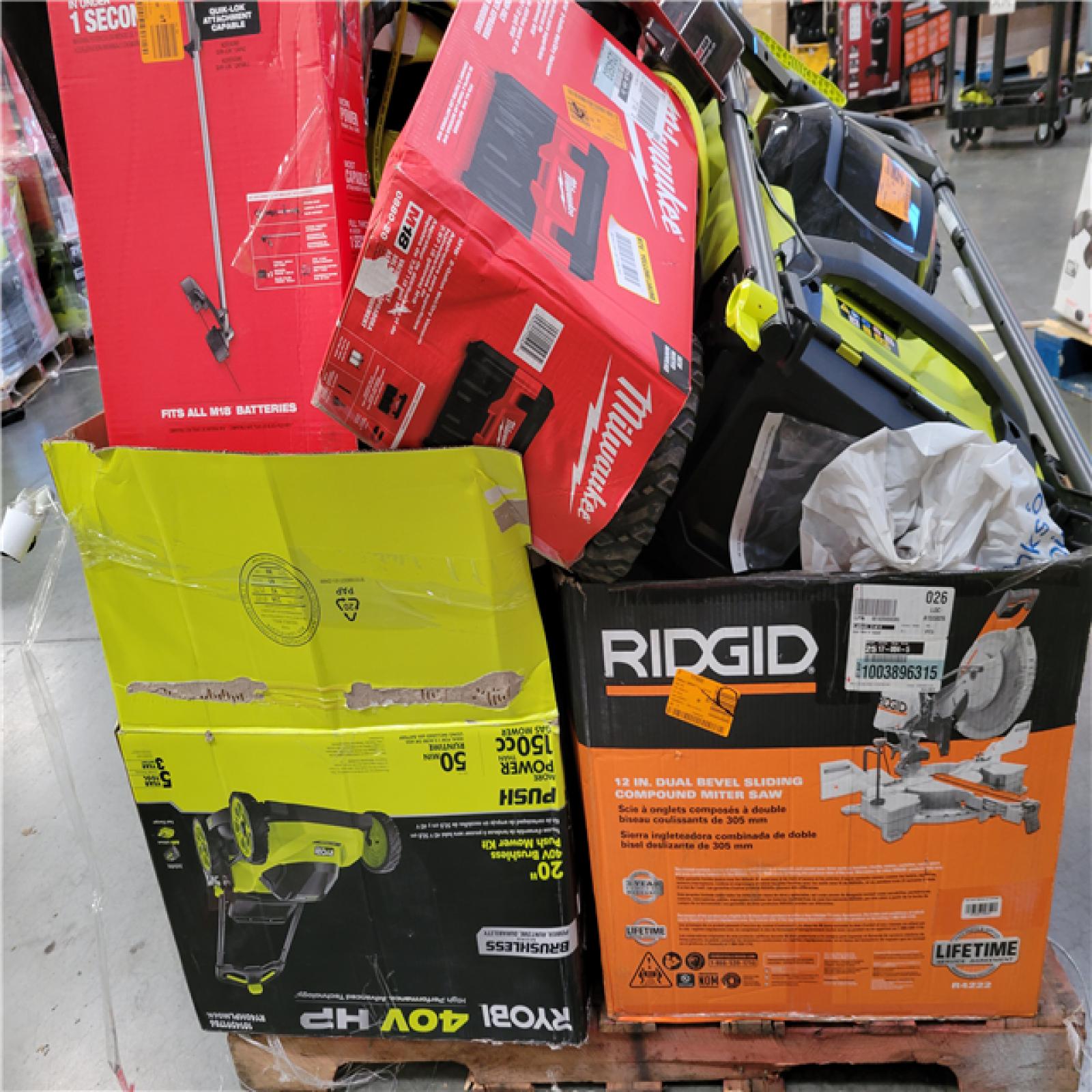 California AS-IS Tool Pallet