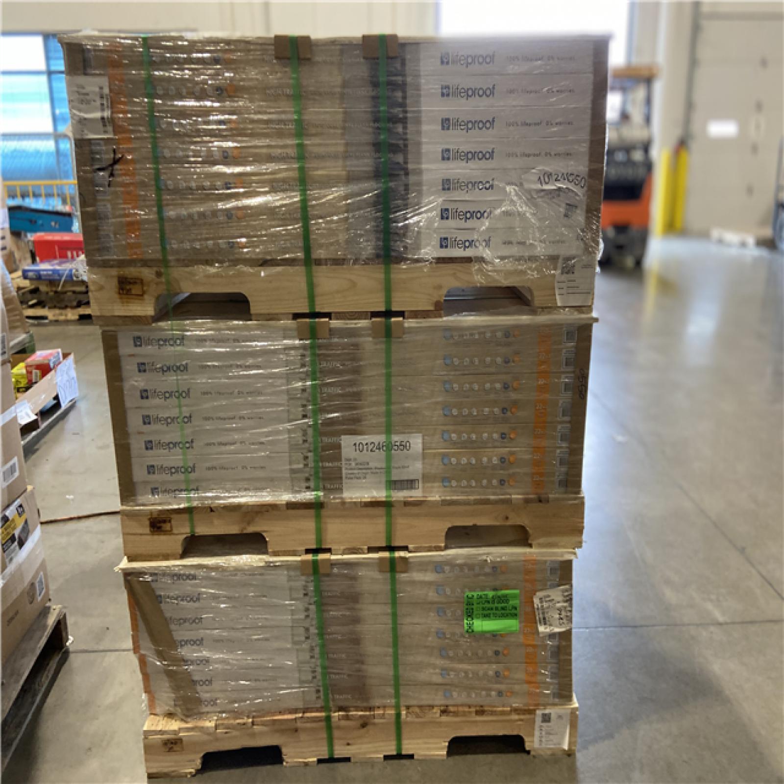 DALLAS LOCATION - Lifeproof Waukee Mill Maple 22 MIL x 8.7 in. W x 48 in. L Click Lock Waterproof Luxury vinyl Plank Flooring (20.1 sq. ft./Case) - 84 CASES