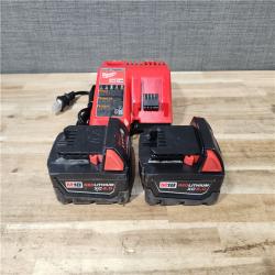 HOUSTON LOCATION - AS-IS MILWAUKEE 2 TOOL COMBO KIT W/ (2) BATTERY & CHARGER