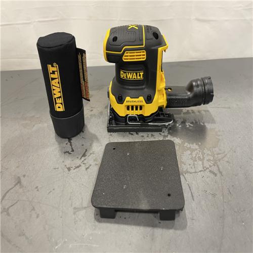 AS-IS - DEWALT 20V MAX XR Brushless Cordless 1/4 Sheet Variable Speed Sander