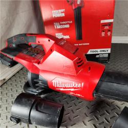 Houston Location - AS-IS Milwaukee M18 FUEL Dual Battery 145 Mph 600 CFM 18 V Battery Handheld Blower Tool Only - Appears IN GOOD Condition