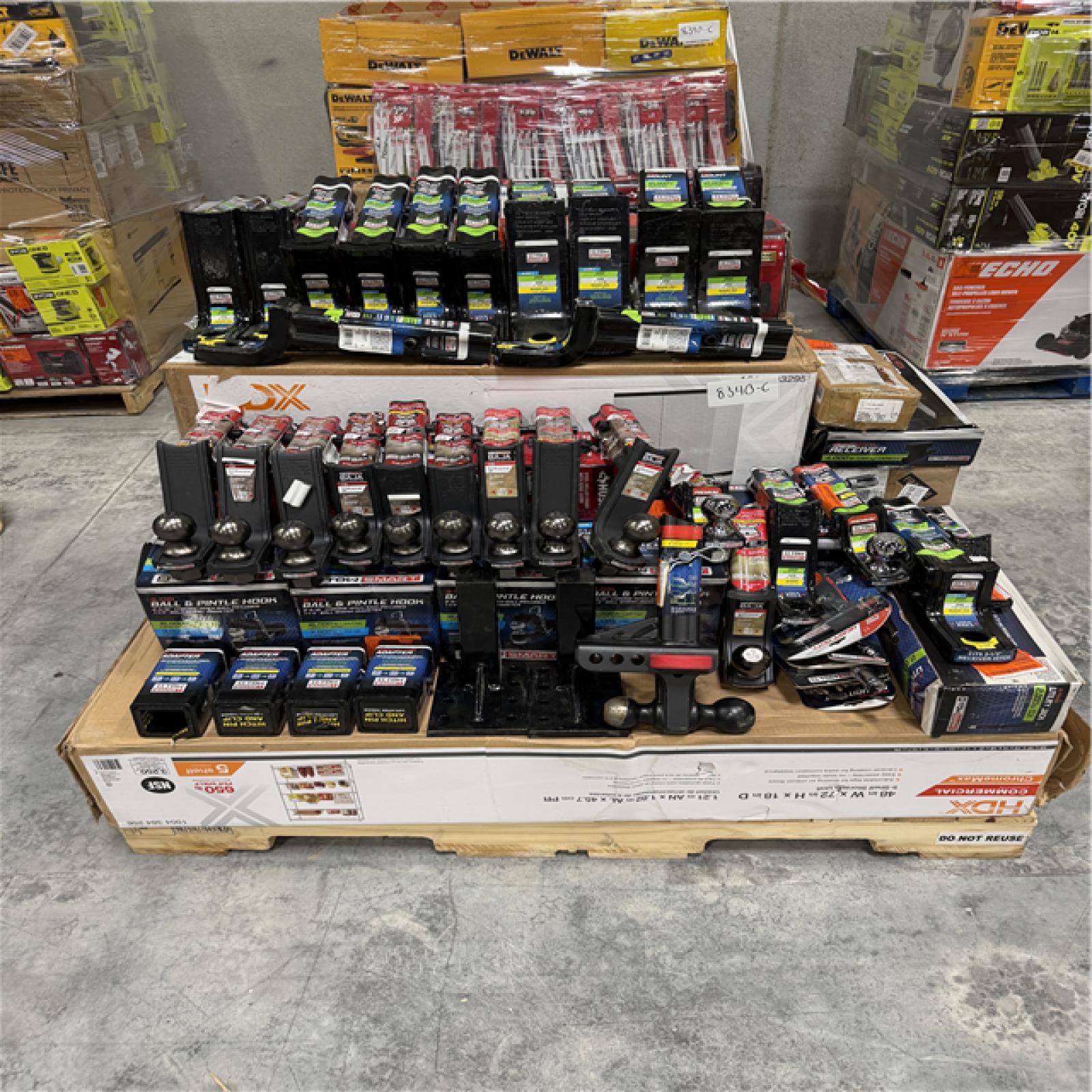 Atlanta Location AS-IS Tools Partial Truckload (8 Pallets) 8340-C