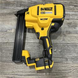 AS-IS DEWALT 20V MAX XR Lithium-Ion Cordless 18-Gauge Narrow Crown Stapler Kit